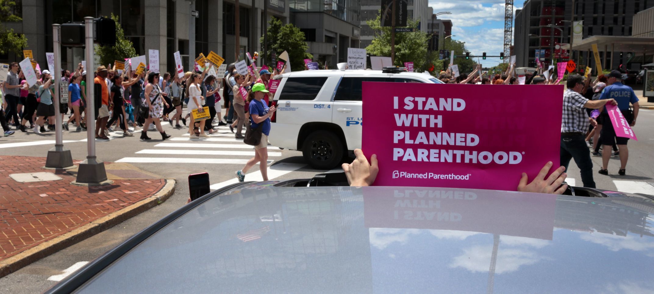 Abortion rights rally results in arrests downtown
